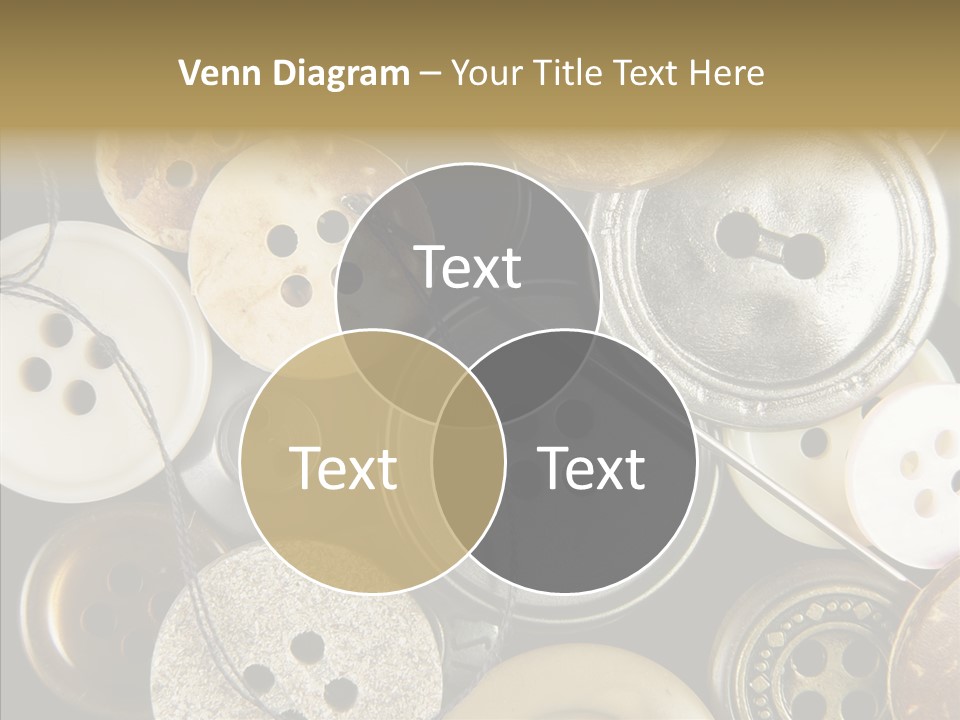 Cloth Color Thread PowerPoint Template