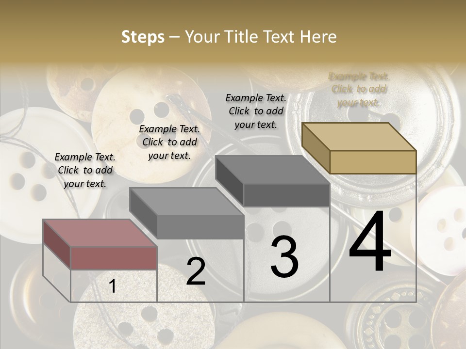 Cloth Color Thread PowerPoint Template