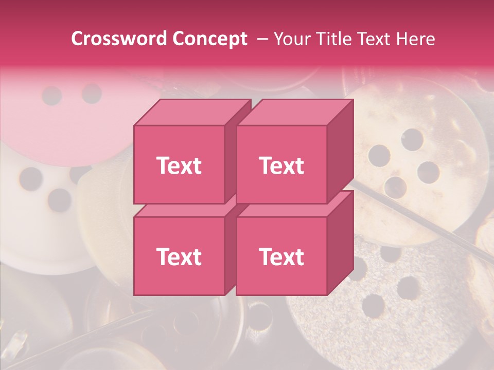 Needle Fix Tailor PowerPoint Template