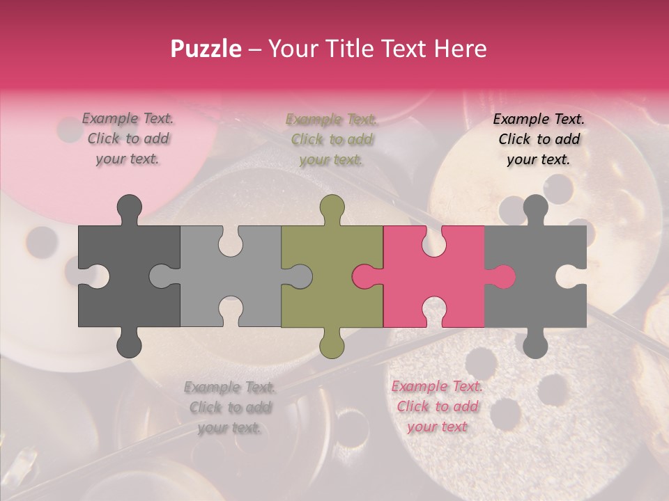 Needle Fix Tailor PowerPoint Template