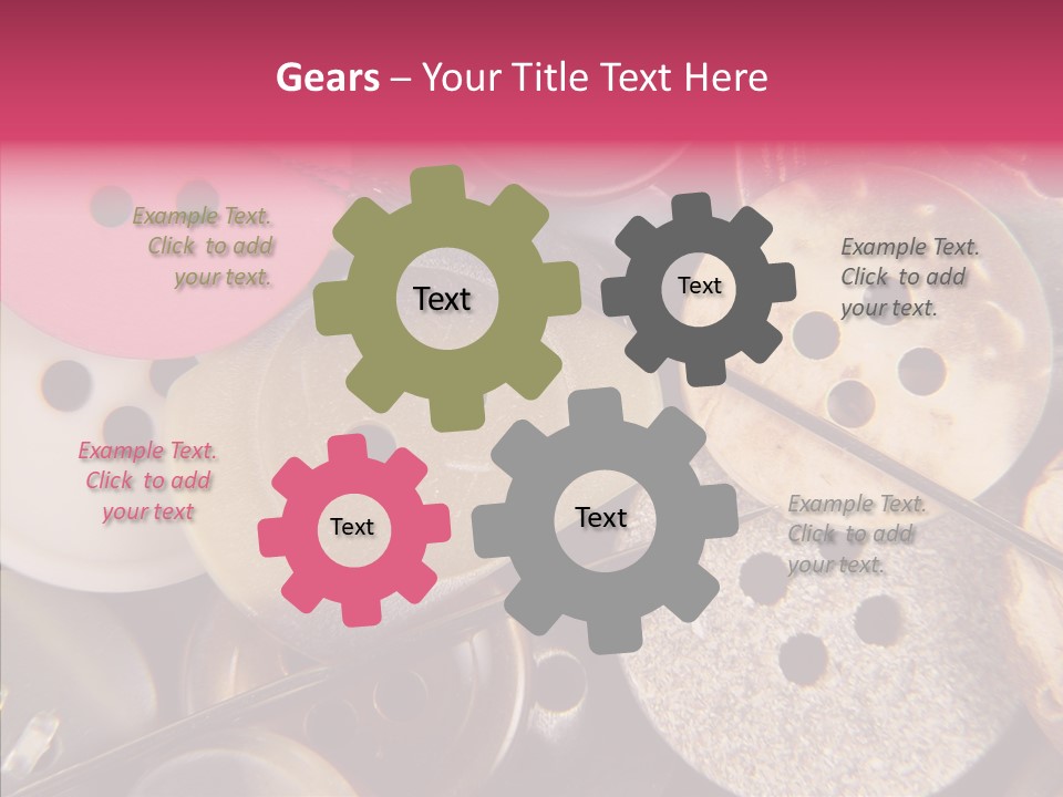 Needle Fix Tailor PowerPoint Template