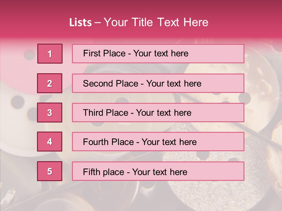Needle Fix Tailor PowerPoint Template