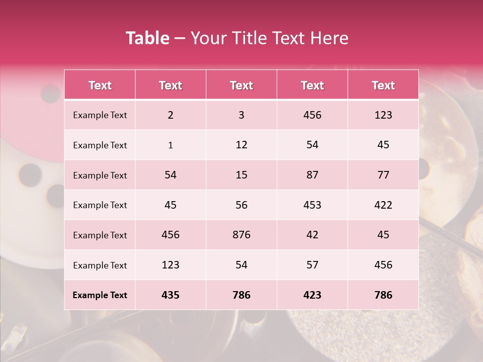 Needle Fix Tailor PowerPoint Template