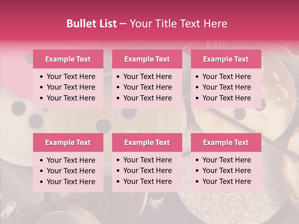 Needle Fix Tailor PowerPoint Template
