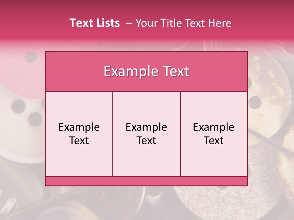 Needle Fix Tailor PowerPoint Template