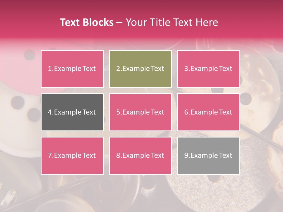 Needle Fix Tailor PowerPoint Template