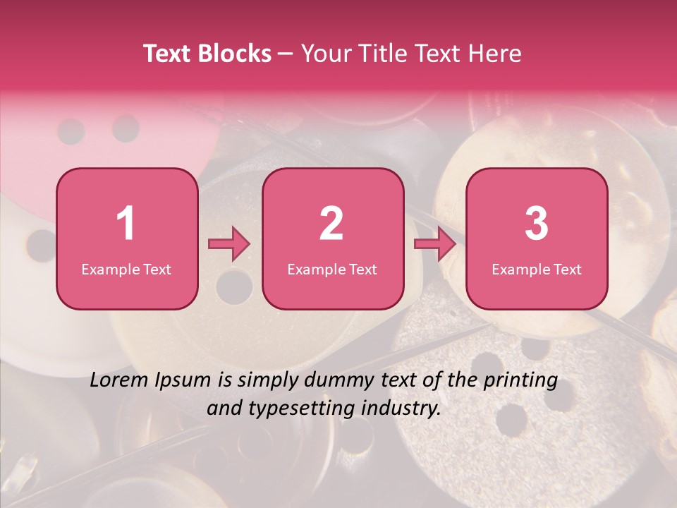 Needle Fix Tailor PowerPoint Template