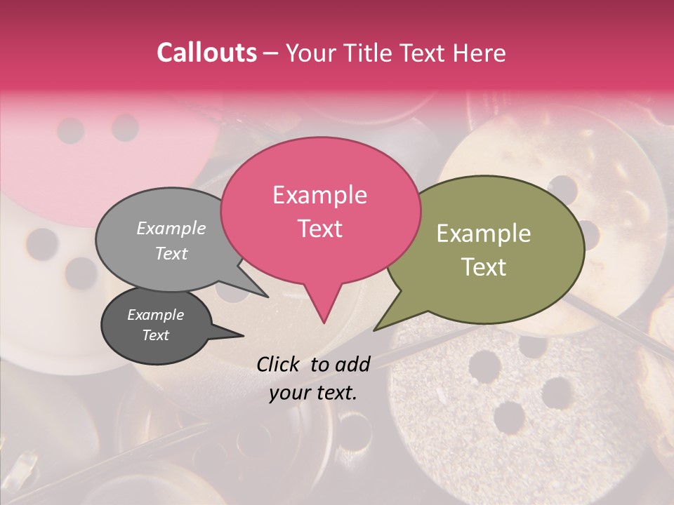 Needle Fix Tailor PowerPoint Template