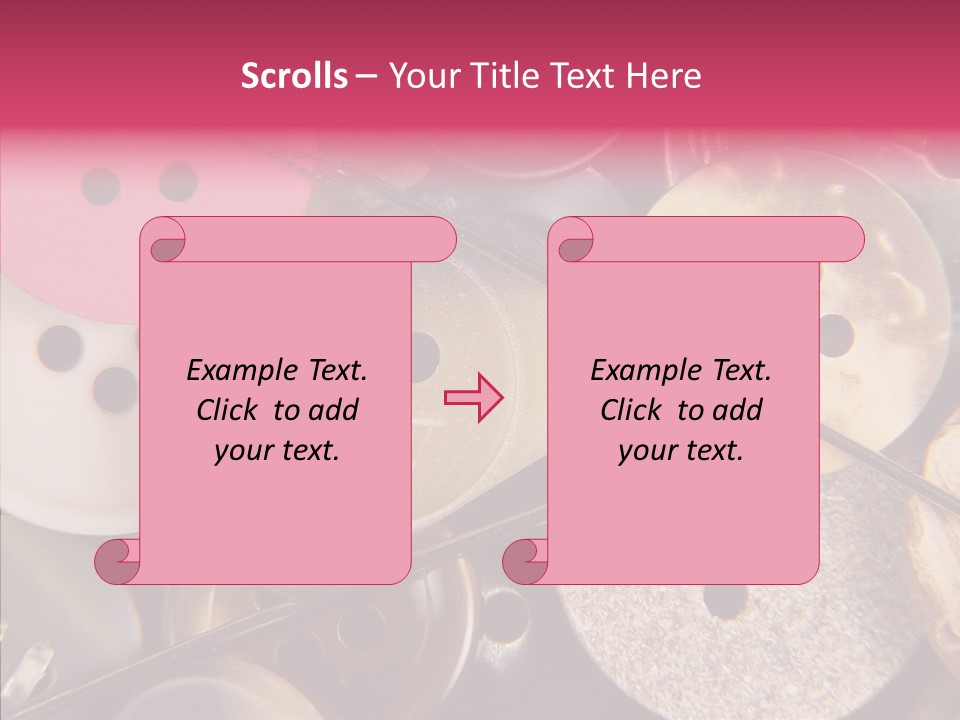 Needle Fix Tailor PowerPoint Template