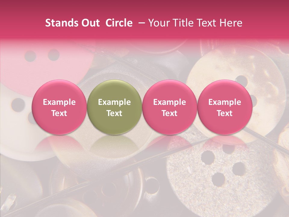 Needle Fix Tailor PowerPoint Template