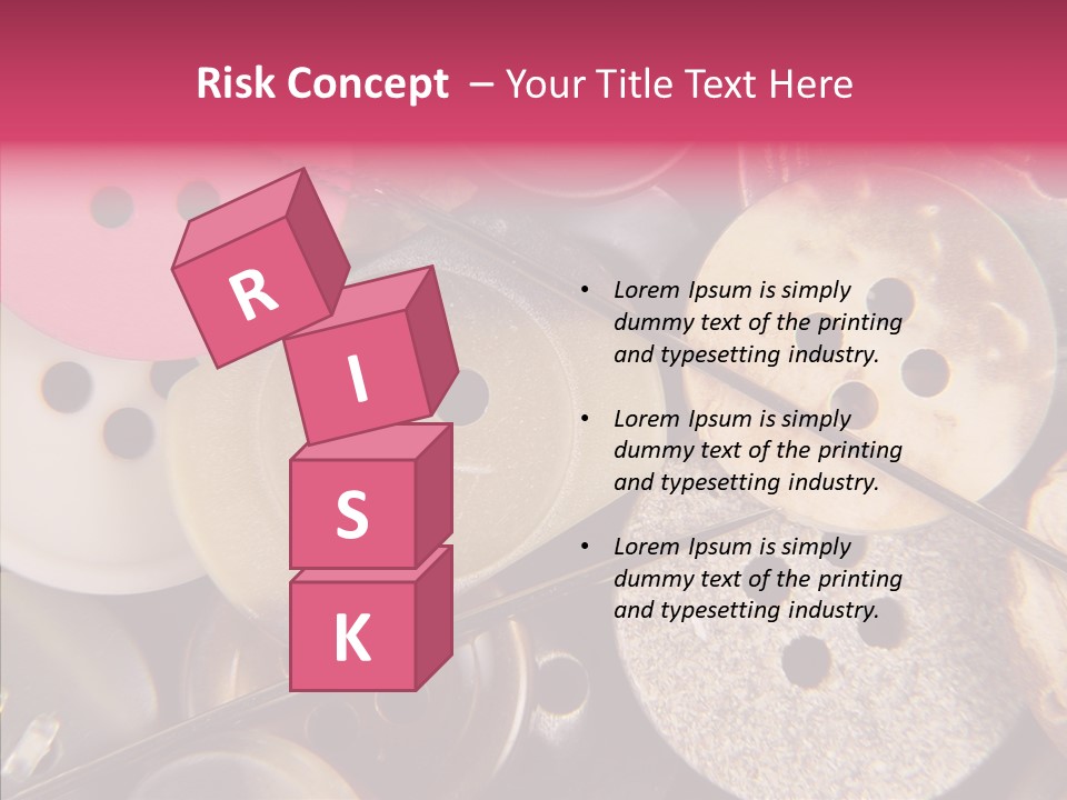 Needle Fix Tailor PowerPoint Template