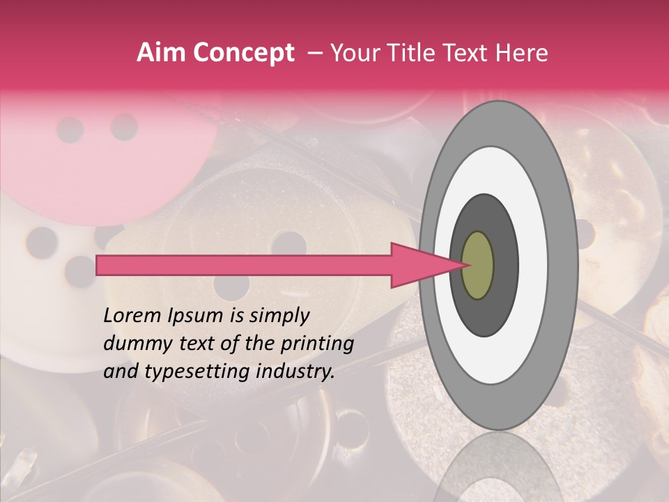 Needle Fix Tailor PowerPoint Template