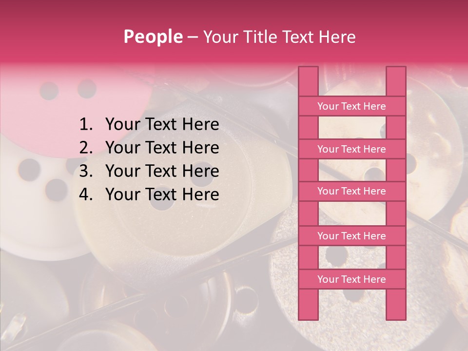 Needle Fix Tailor PowerPoint Template