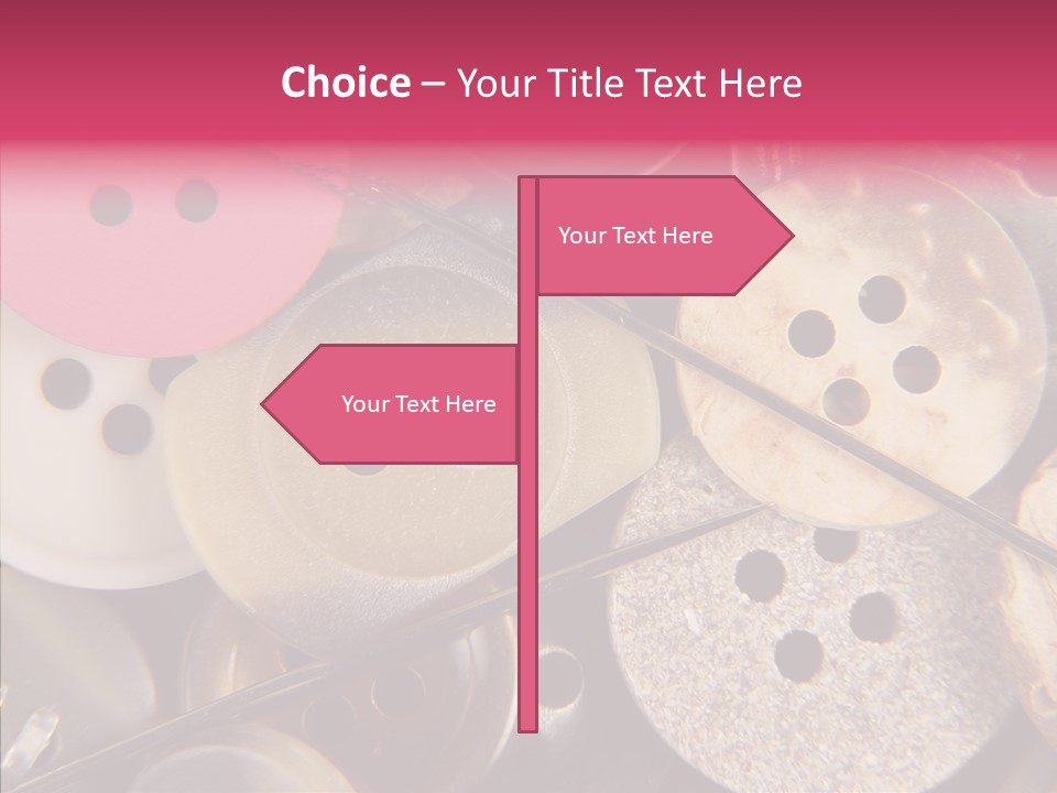 Needle Fix Tailor PowerPoint Template