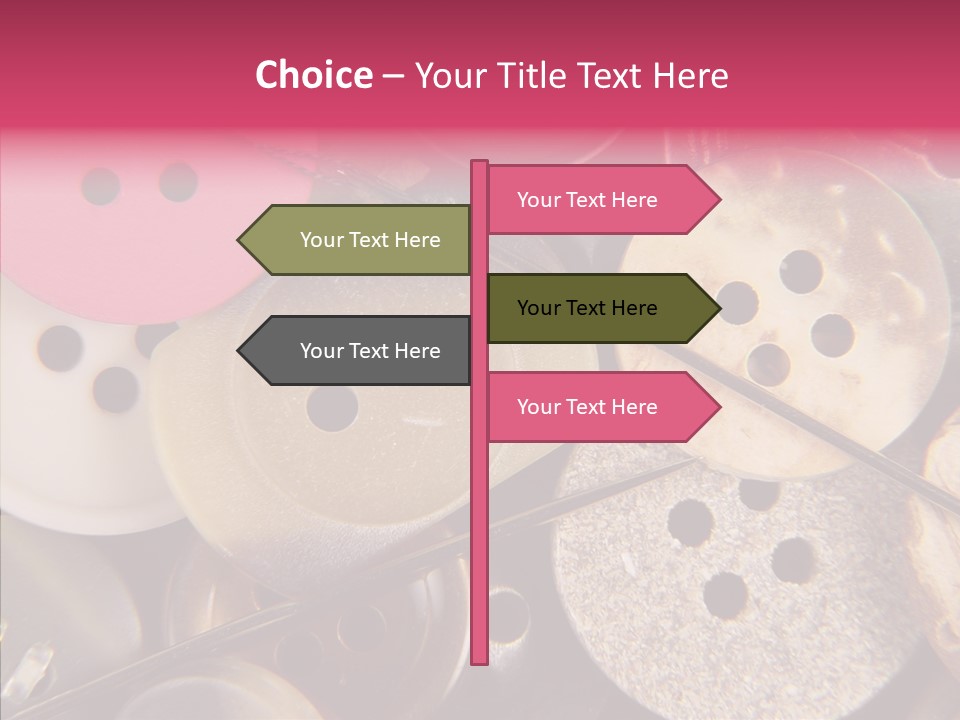 Needle Fix Tailor PowerPoint Template
