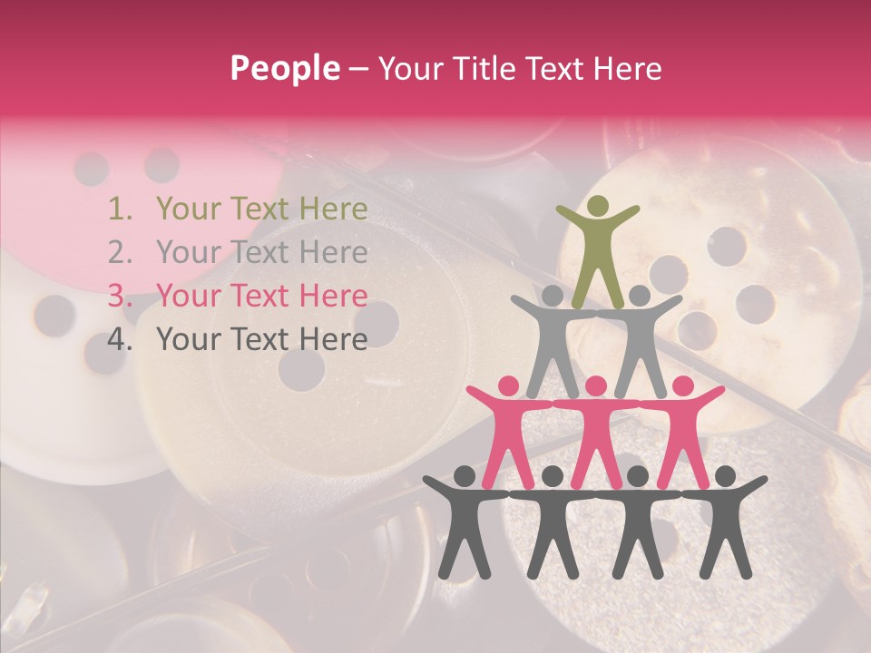 Needle Fix Tailor PowerPoint Template