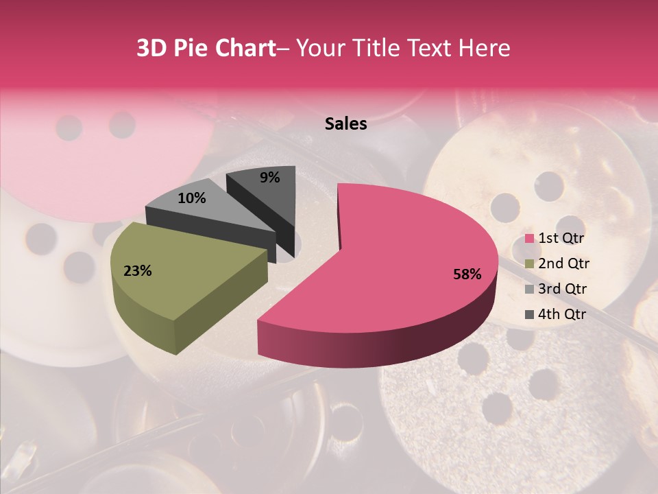 Needle Fix Tailor PowerPoint Template