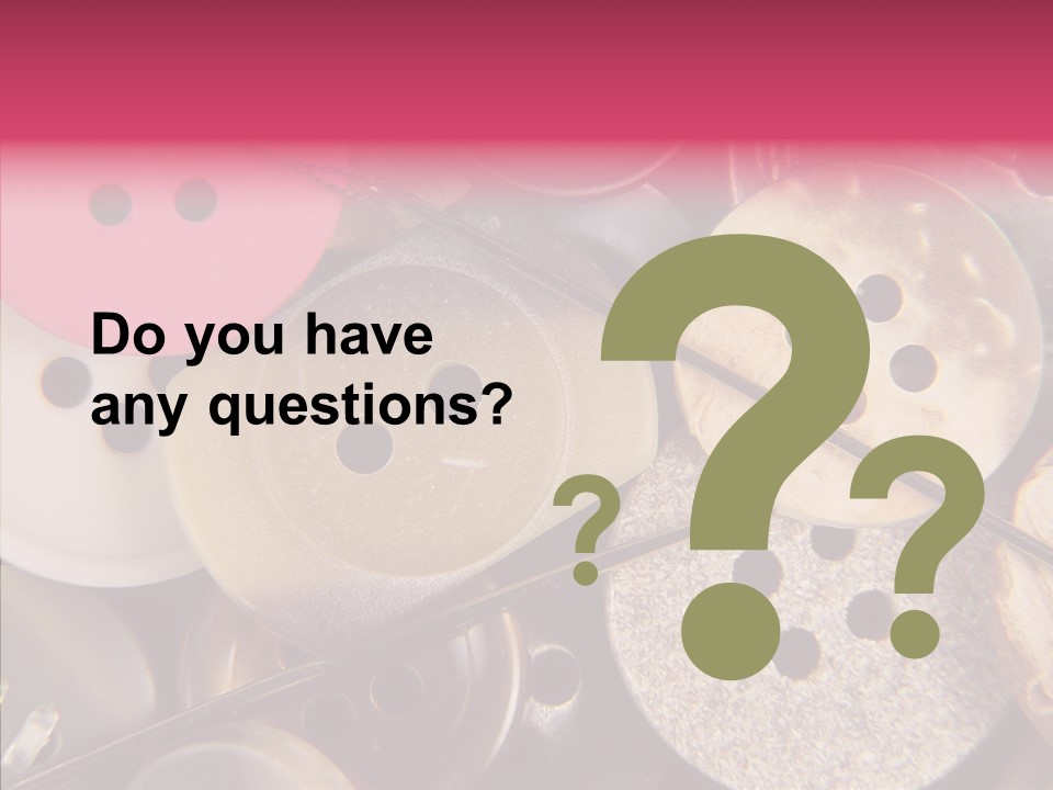 Needle Fix Tailor PowerPoint Template