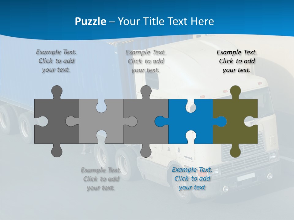 Transport Equipment Receiving PowerPoint Template