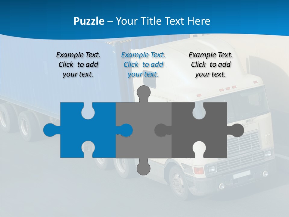 Transport Equipment Receiving PowerPoint Template