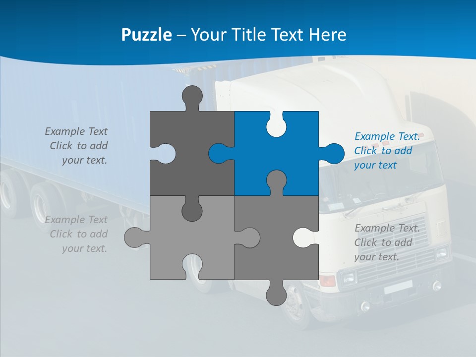 Transport Equipment Receiving PowerPoint Template