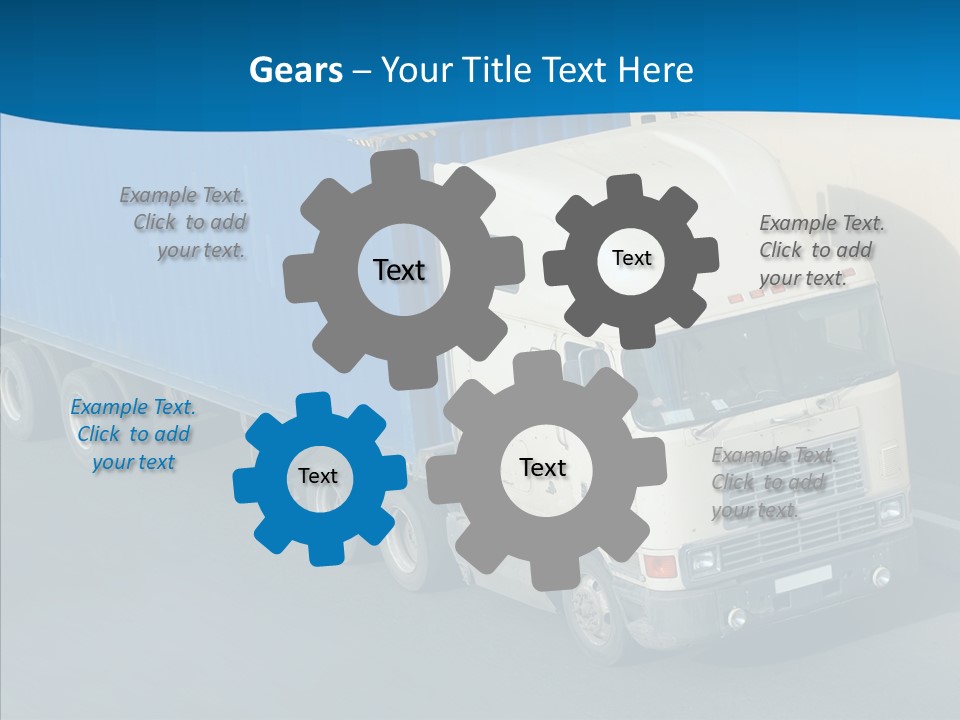 Transport Equipment Receiving PowerPoint Template