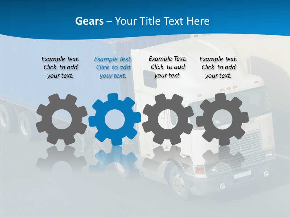 Transport Equipment Receiving PowerPoint Template