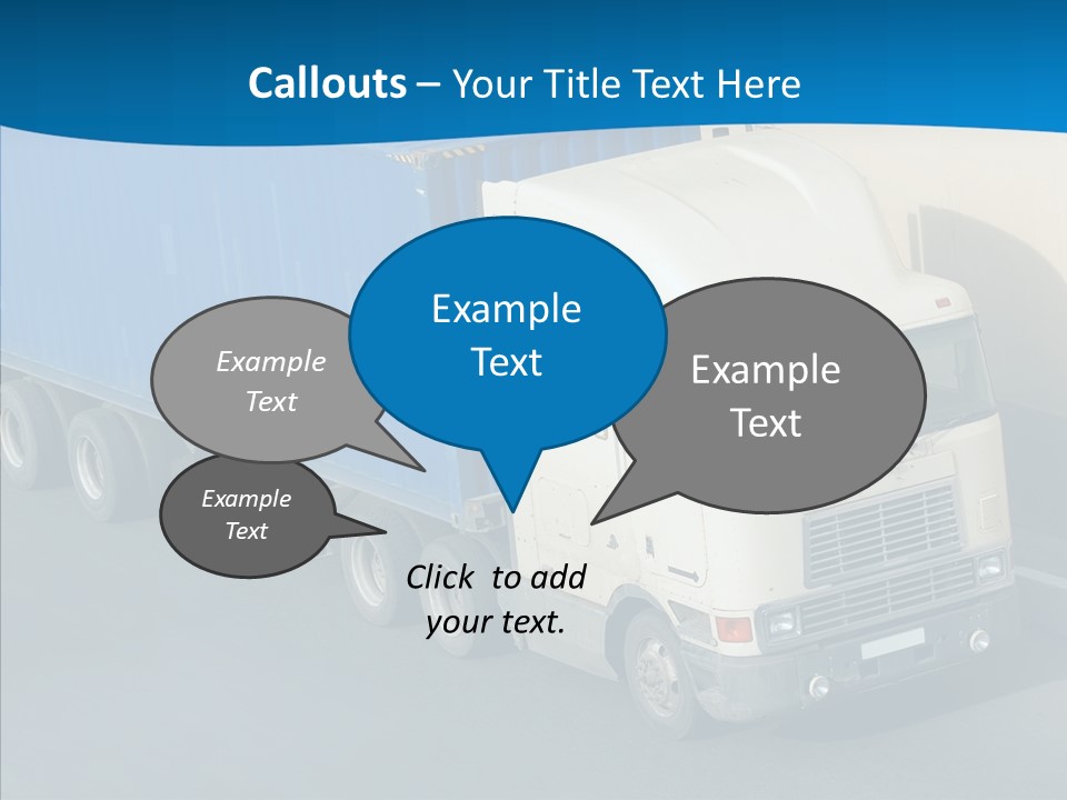 Transport Equipment Receiving PowerPoint Template