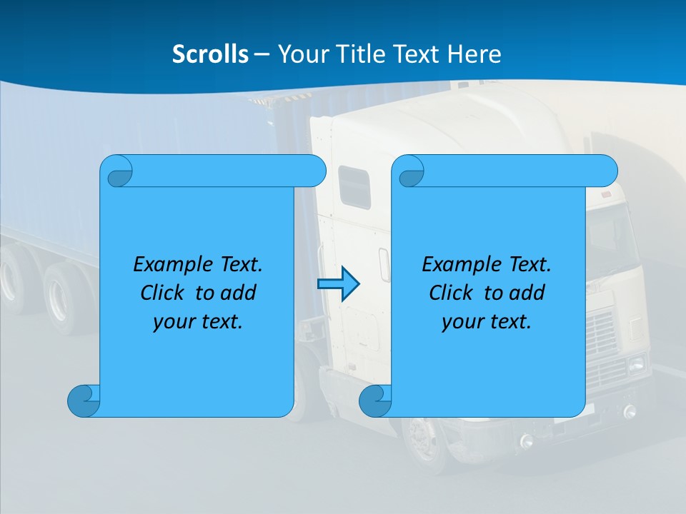 Transport Equipment Receiving PowerPoint Template
