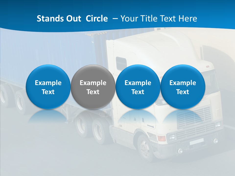 Transport Equipment Receiving PowerPoint Template