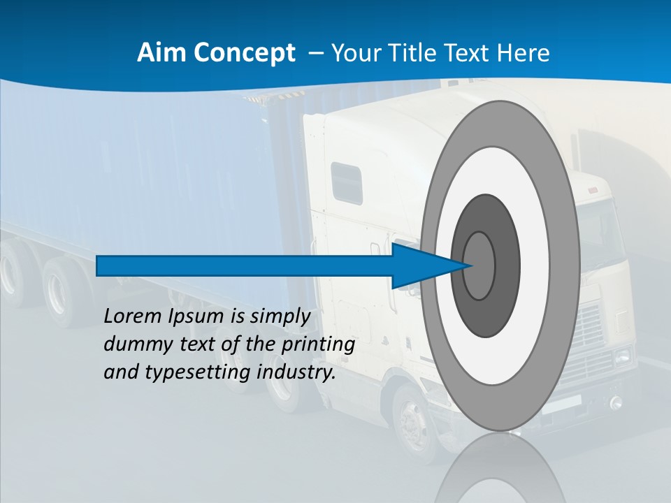 Transport Equipment Receiving PowerPoint Template