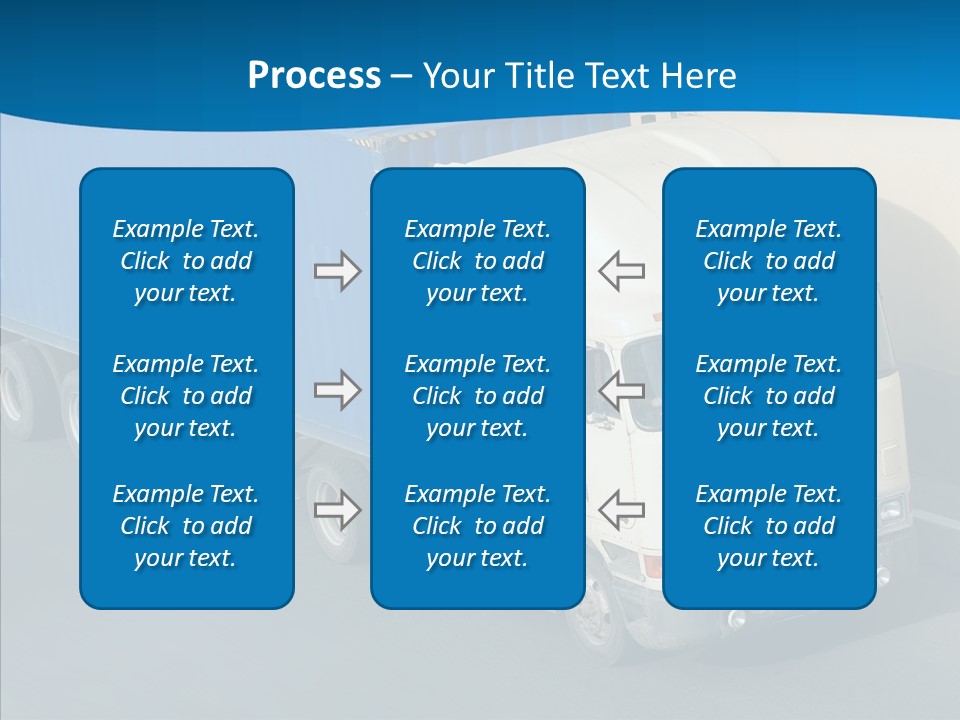 Transport Equipment Receiving PowerPoint Template