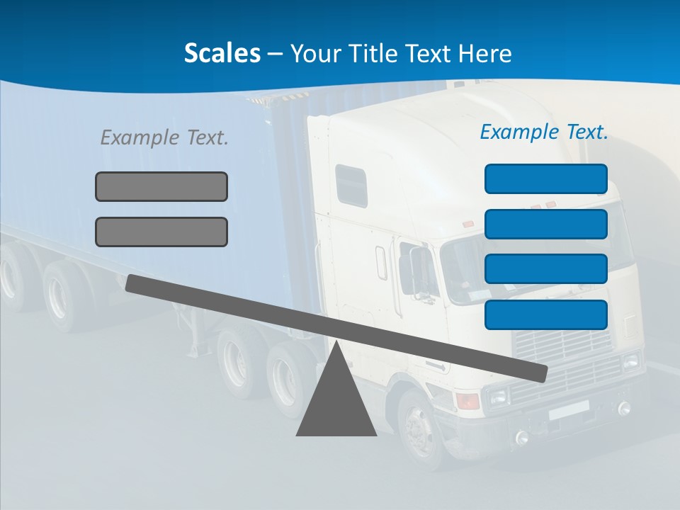 Transport Equipment Receiving PowerPoint Template
