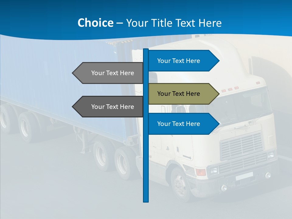 Transport Equipment Receiving PowerPoint Template