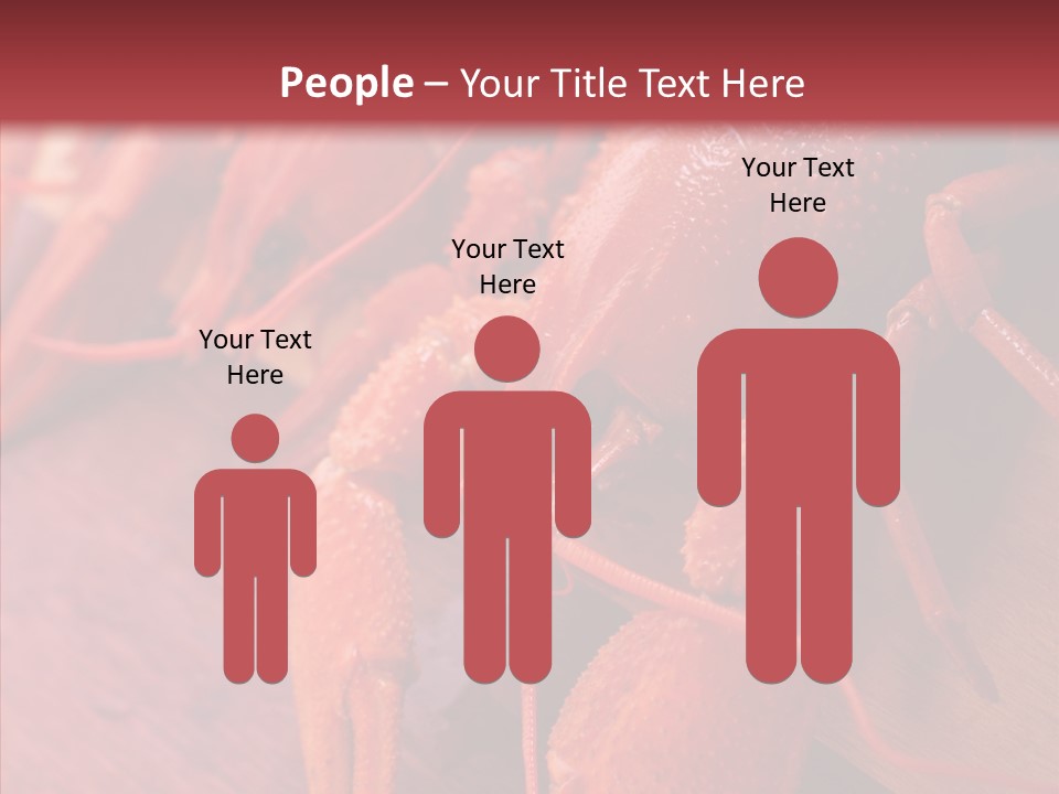 Together Writing Character PowerPoint Template