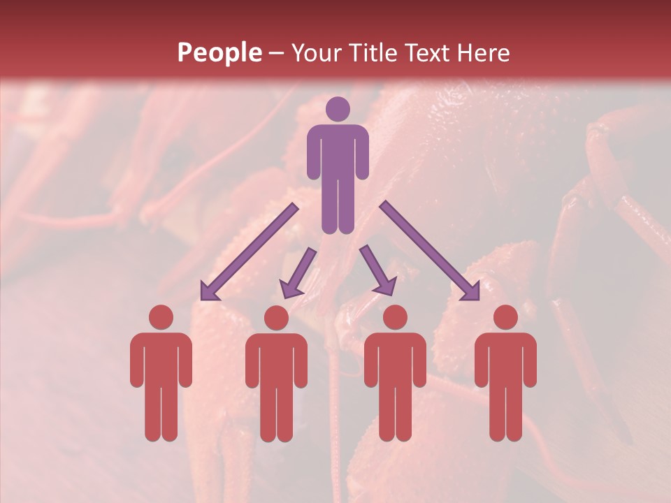 Together Writing Character PowerPoint Template