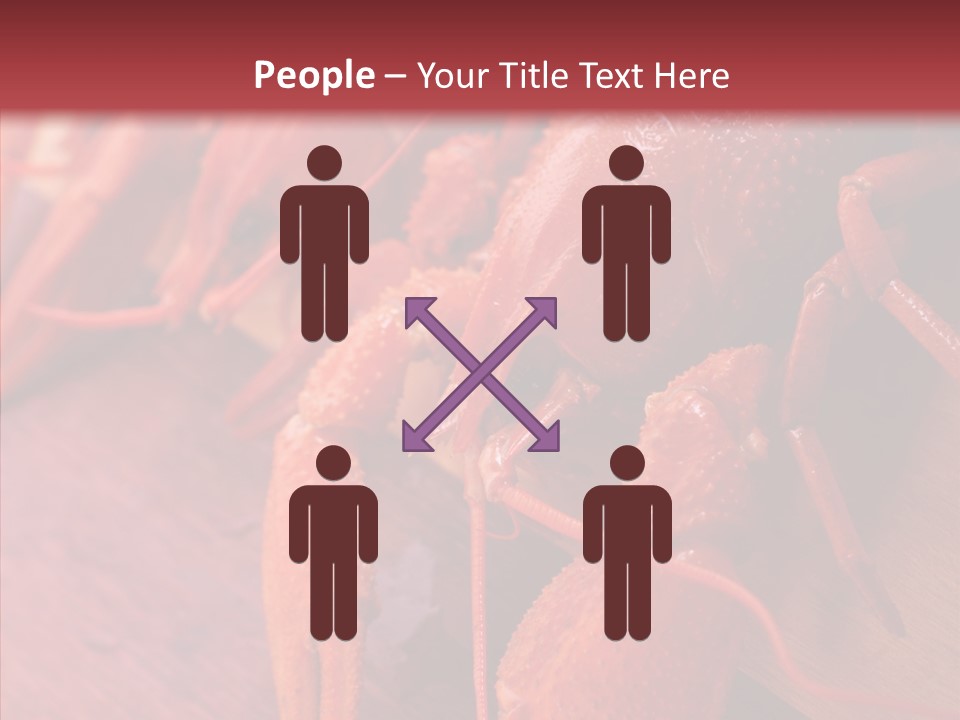 Together Writing Character PowerPoint Template