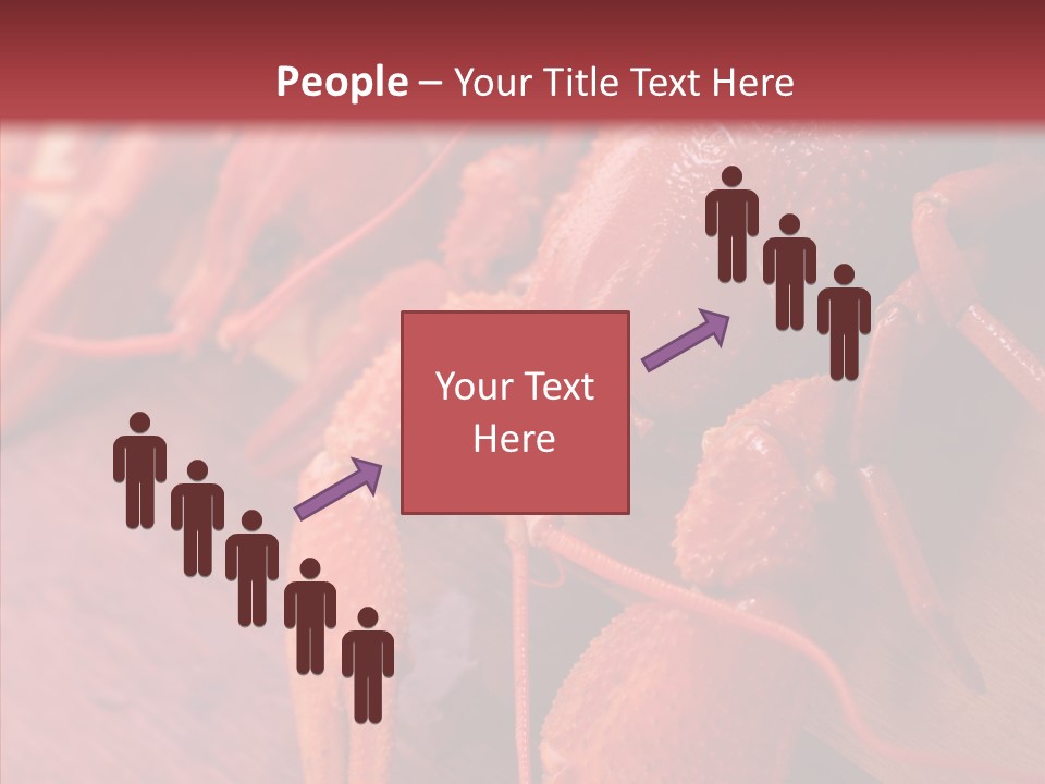 Together Writing Character PowerPoint Template