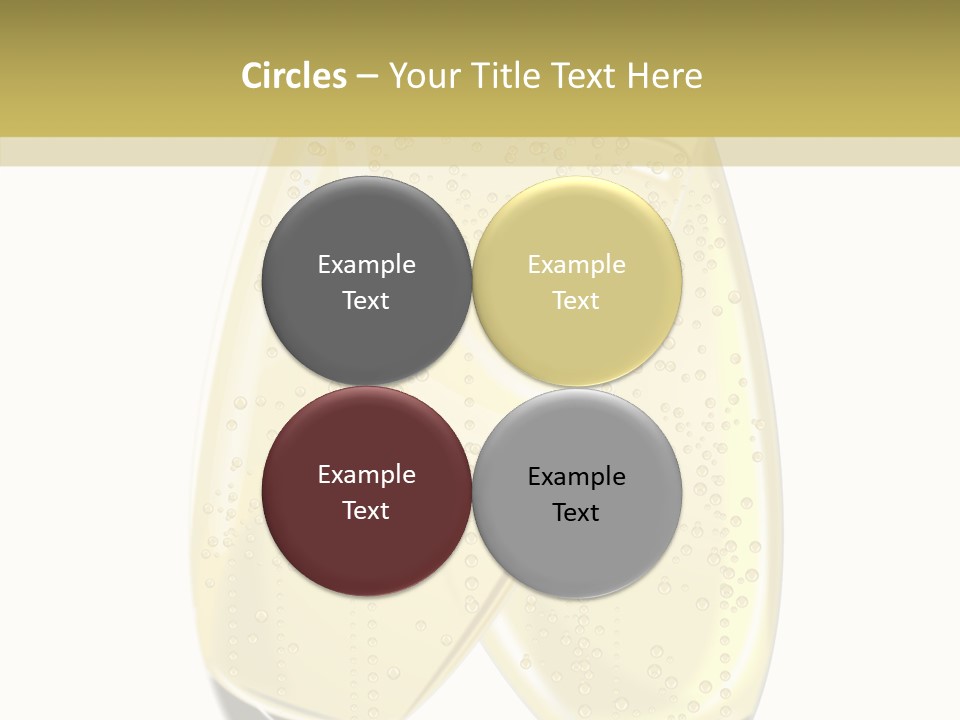 Anniversary Fun Toast PowerPoint Template