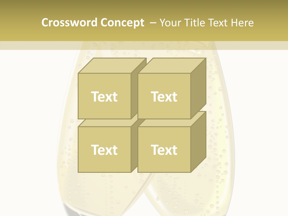 Anniversary Fun Toast PowerPoint Template