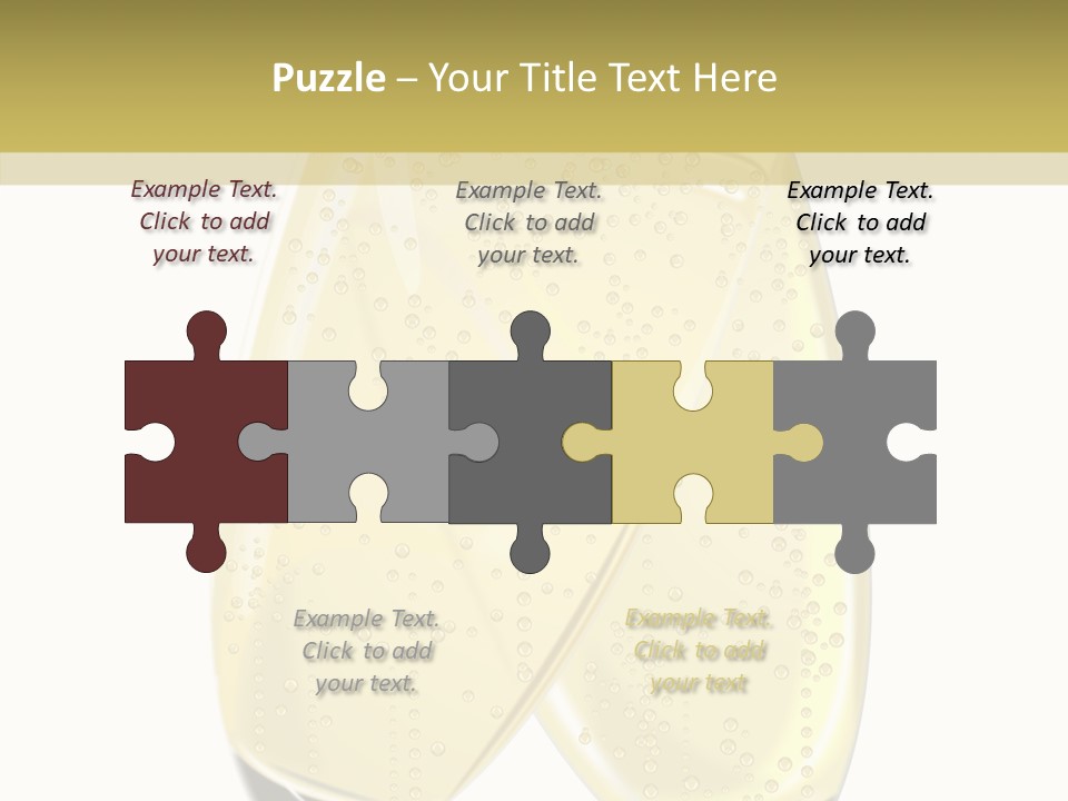 Anniversary Fun Toast PowerPoint Template