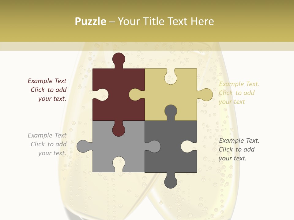 Anniversary Fun Toast PowerPoint Template