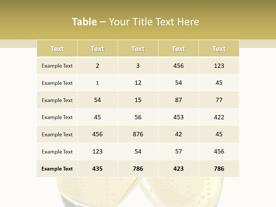 Anniversary Fun Toast PowerPoint Template