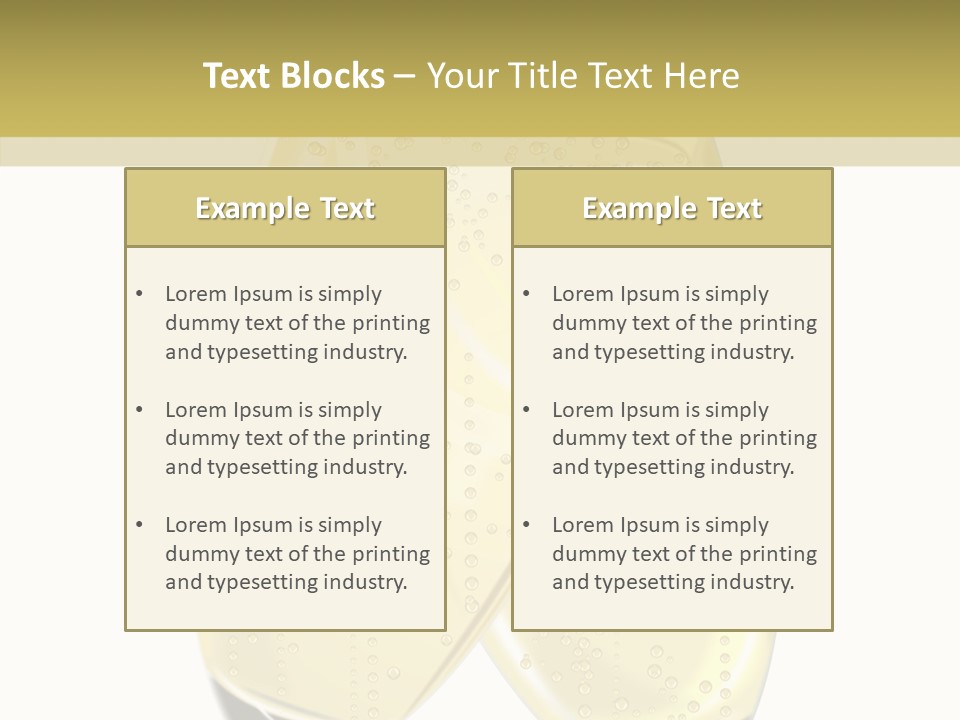 Anniversary Fun Toast PowerPoint Template