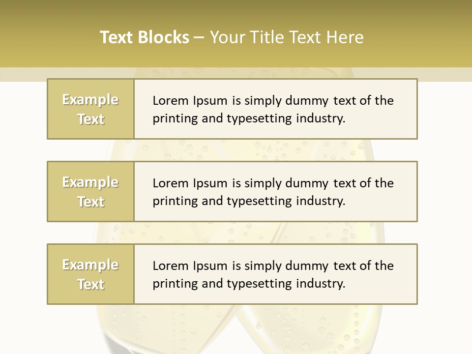 Anniversary Fun Toast PowerPoint Template