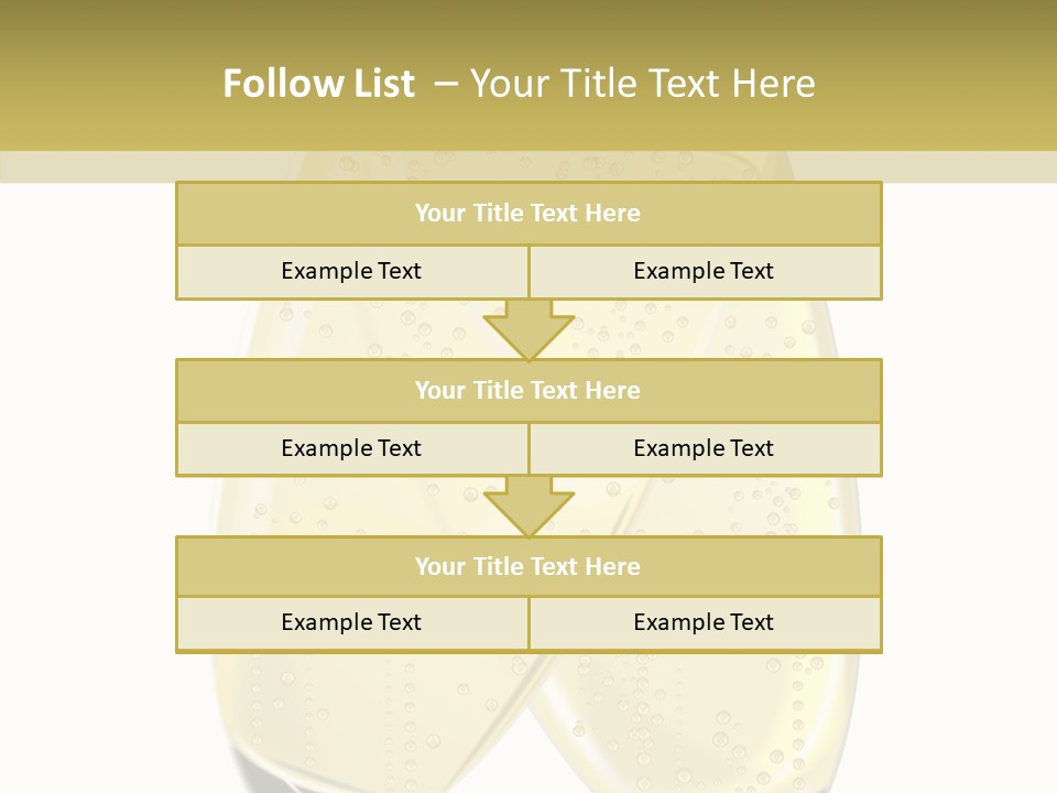 Anniversary Fun Toast PowerPoint Template