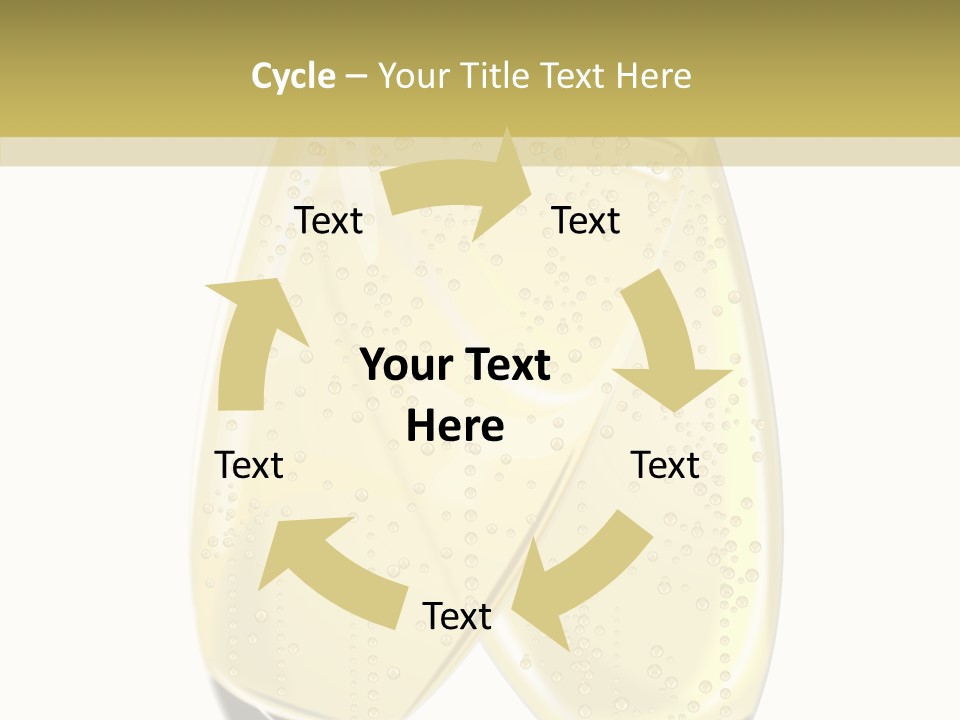 Anniversary Fun Toast PowerPoint Template