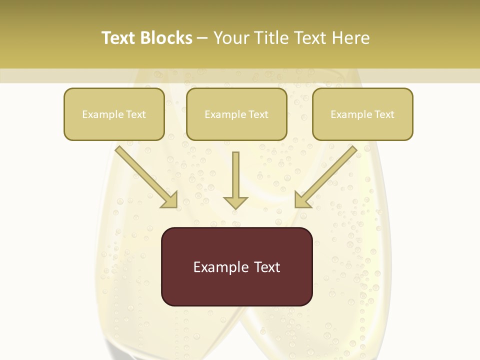 Anniversary Fun Toast PowerPoint Template