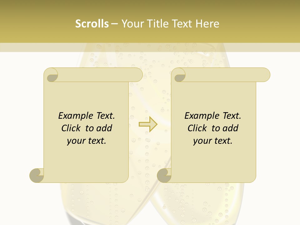 Anniversary Fun Toast PowerPoint Template