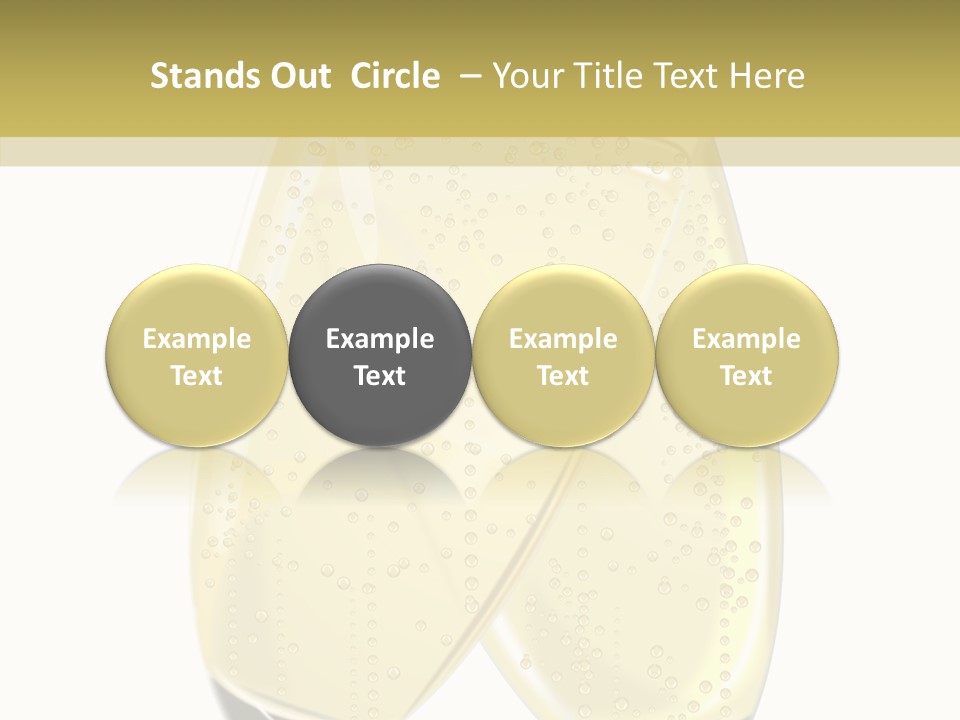 Anniversary Fun Toast PowerPoint Template